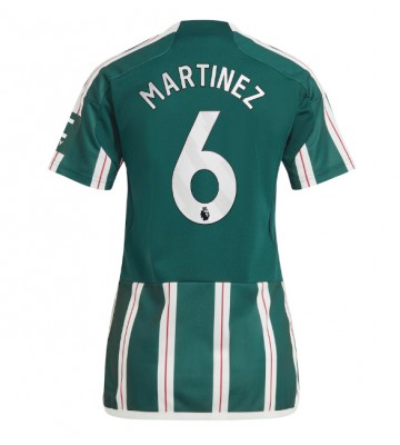 Manchester United Lisandro Martinez #6 Bortatröja Kvinnor 2023-24 Kortärmad